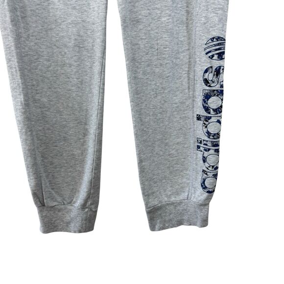 Adidas Neo Large Slim Jogger Sweatpants Pants Gray Athletic Logo Womens - Picture 5 of 15